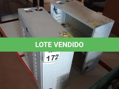 LOTE 172 - 02 QUADRO DE DISTRIBUIÇÃO DE ENERGIA. (NO ESTADO) ATENÇÃO! FAZER A VISITAÇÃO ANTES DE ARREMATAR, NÃO SABEMOS SE FUNCIONA. LEILÃO NÃO TEM GARANTIA E NEM DEVOLUÇÃO, SUJEITO A POSSÍVEIS AVARIAS VISÍVEIS/OCULTAS E/OU AUSÊNCIA DE COMPONENTES.
