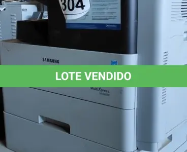 LOTE 304 - 01 IMPRESSORA MULTIFUNCIONAL MODELO M5360RX MARCA SAMSUNG. (NO ESTADO) ATENÇÃO! FAZER A VISITAÇÃO ANTES DE ARREMATAR, NÃO SABEMOS SE FUNCIONA, LEILÃO NÃO TEM GARANTIA E NEM DEVOLUÇÃO, SUJEITO A POSSÍVEIS AVARIAS VISÍVEIS/OCULTAS E/OU AUSÊNCIA DE COMPONENTES.
