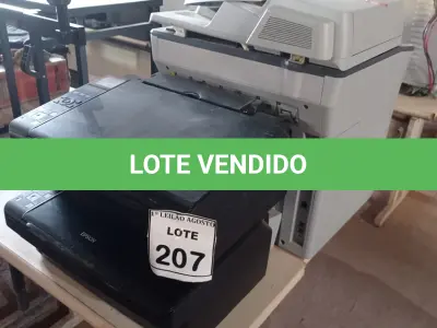 LOTE 207 - 01 IMPRESSORA MULTIFUNCIONAL SCX-5835FN SAMSUNG E 02 IMPRESSORAS MODELO TX410 MARCA EPSON. (NO ESTADO) ATENÇÃO! FAZER A VISITAÇÃO ANTES DE ARREMATAR, NÃO SABEMOS SE FUNCIONA, LEILÃO NÃO TEM GARANTIA E NEM DEVOLUÇÃO, SUJEITO A POSSÍVEIS AVARIAS VISÍVEIS/OCULTAS E/OU AUSÊNCIA DE COMPONENTES.