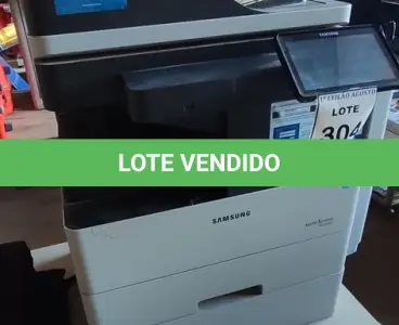 LOTE 304 - 01 IMPRESSORA MULTIFUNCIONAL MODELO M5360RX MARCA SAMSUNG. (NO ESTADO) ATENÇÃO! FAZER A VISITAÇÃO ANTES DE ARREMATAR, NÃO SABEMOS SE FUNCIONA, LEILÃO NÃO TEM GARANTIA E NEM DEVOLUÇÃO, SUJEITO A POSSÍVEIS AVARIAS VISÍVEIS/OCULTAS E/OU AUSÊNCIA DE COMPONENTES.