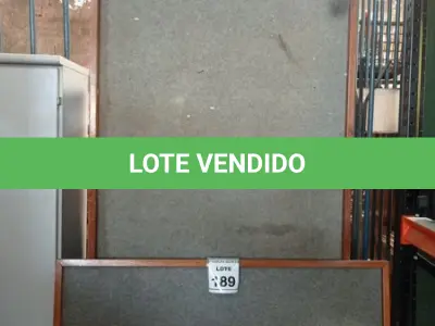 LOTE 189 - 01 MURAL DE 3.00X0.80 E 01 MURAL DE 1.00X1.00. (NO ESTADO) ATENÇÃO! FAZER A VISITAÇÃO ANTES DE ARREMATAR, NÃO SABEMOS SE FUNCIONA. LEILÃO NÃO TEM GARANTIA E NEM DEVOLUÇÃO, SUJEITO A POSSÍVEIS AVARIAS VISÍVEIS/OCULTAS E/OU AUSÊNCIA DE COMPONENTES.