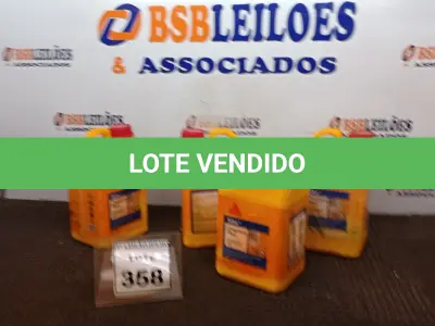 LOTE 358 - 04 GALÕES DE CHAPISCO PLUS DE 3,6LTS CADA MARCA SIKA. (NO ESTADO) ATENÇÃO! FAZER A VISITAÇÃO ANTES DE ARREMATAR, NÃO SABEMOS SE FUNCIONA, LEILÃO NÃO TEM GARANTIA E NEM DEVOLUÇÃO, SUJEITO A POSSÍVEIS AVARIAS VISÍVEIS/OCULTAS E/OU AUSÊNCIA DE COMPONENTES.