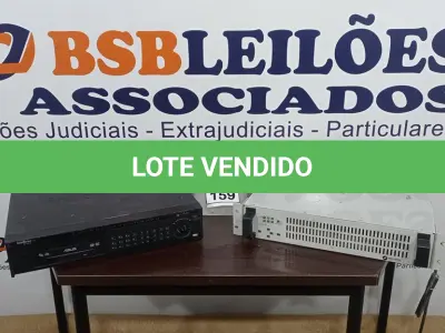 LOTE 159 - 01 NOBREAK SENOIDAL E 01 DVR VD 16DM 480 MARCA ITELBRAS. (NO ESTADO) ATENÇÃO! FAZER A VISITAÇÃO ANTES DE ARREMATAR, NÃO SABEMOS SE FUNCIONA. LEILÃO NÃO TEM GARANTIA E NEM DEVOLUÇÃO, SUJEITO A POSSÍVEIS AVARIAS VISÍVEIS/OCULTAS E/OU AUSÊNCIA DE COMPONENTES.