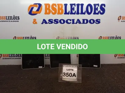 LOTE 350 - 03 IPAD’S. (NO ESTADO) ATENÇÃO! FAZER A VISITAÇÃO ANTES DE ARREMATAR, NÃO SABEMOS SE FUNCIONA, LEILÃO NÃO TEM GARANTIA E NEM DEVOLUÇÃO, SUJEITO A POSSÍVEIS AVARIAS VISÍVEIS/OCULTAS E/OU AUSÊNCIA DE COMPONENTES.