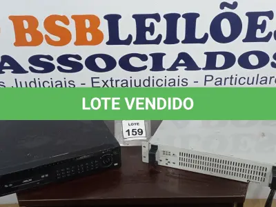 LOTE 159 - 01 NOBREAK SENOIDAL E 01 DVR VD 16DM 480 MARCA ITELBRAS. (NO ESTADO) ATENÇÃO! FAZER A VISITAÇÃO ANTES DE ARREMATAR, NÃO SABEMOS SE FUNCIONA. LEILÃO NÃO TEM GARANTIA E NEM DEVOLUÇÃO, SUJEITO A POSSÍVEIS AVARIAS VISÍVEIS/OCULTAS E/OU AUSÊNCIA DE COMPONENTES.