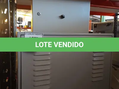 LOTE 122 - 02 QUADROS DE DISTRIBUIÇÃO DE ENERGIA. (NO ESTADO) ATENÇÃO! FAZER A VISITAÇÃO ANTES DE ARREMATAR, NÃO SABEMOS SE FUNCIONA. LEILÃO NÃO TEM GARANTIA E NEM DEVOLUÇÃO, SUJEITO A POSSÍVEIS AVARIAS VISÍVEIS/OCULTAS E/OU AUSÊNCIA DE COMPONENTES.