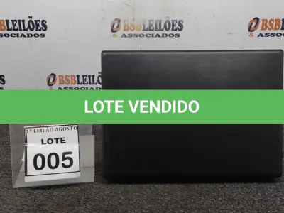 LOTE 005 - 01 NOTEBOOK MARCA POITIVO. (NO ESTADO) ATENÇÃO! FAZER A VISITAÇÃO ANTES DE ARREMATAR, NÃO SABEMOS SE FUNCIONA. LEILÃO NÃO TEM GARANTIA E NEM DEVOLUÇÃO, SUJEITO A POSSÍVEIS AVARIAS VISÍVEIS/OCULTAS E/OU AUSÊNCIA DE COMPONENTES.
