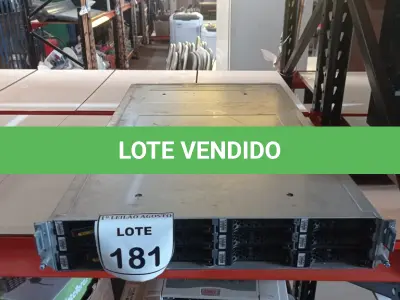 LOTE 181 - 01 SERVIDOR. (NO ESTADO) ATENÇÃO! FAZER A VISITAÇÃO ANTES DE ARREMATAR, NÃO SABEMOS SE FUNCIONA. LEILÃO NÃO TEM GARANTIA E NEM DEVOLUÇÃO, SUJEITO A POSSÍVEIS AVARIAS VISÍVEIS/OCULTAS E/OU AUSÊNCIA DE COMPONENTES.