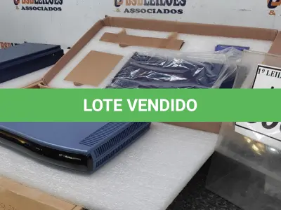 LOTE 300 - 02 G-TAP A-SF MARCA GIGAMON E 01 AUDIOCODES MP-112 VOLP GATEWAY. (NO ESTADO) ATENÇÃO! FAZER A VISITAÇÃO ANTES DE ARREMATAR, NÃO SABEMOS SE FUNCIONA, LEILÃO NÃO TEM GARANTIA E NEM DEVOLUÇÃO, SUJEITO A POSSÍVEIS AVARIAS VISÍVEIS/OCULTAS E/OU AUSÊNCIA DE COMPONENTES.