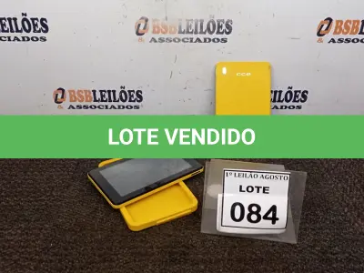 LOTE 084 - 02 TABLETS MARCA CCE. (NO ESTADO) ATENÇÃO! FAZER A VISITAÇÃO ANTES DE ARREMATAR, NÃO SABEMOS SE FUNCIONA. LEILÃO NÃO TEM GARANTIA E NEM DEVOLUÇÃO, SUJEITO A POSSÍVEIS AVARIAS VISÍVEIS/OCULTAS E/OU AUSÊNCIA DE COMPONENTES.