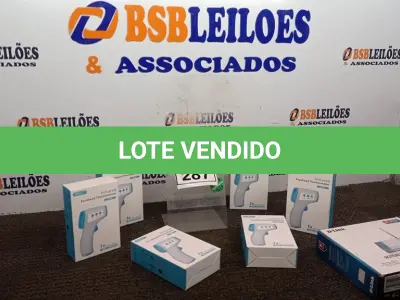 LOTE 287 - 06 TERMÔMETROS INFRAVERMELHO. (NO ESTADO) ATENÇÃO! FAZER A VISITAÇÃO ANTES DE ARREMATAR, NÃO SABEMOS SE FUNCIONA, LEILÃO NÃO TEM GARANTIA E NEM DEVOLUÇÃO, SUJEITO A POSSÍVEIS AVARIAS VISÍVEIS/OCULTAS E/OU AUSÊNCIA DE COMPONENTES.