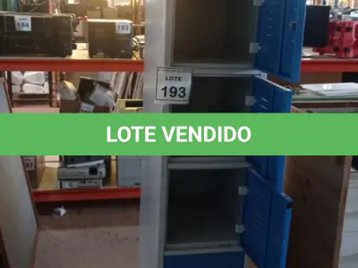 LOTE 193 - 01 ARMÁRIO ALTO DE METAL 06 PORTAS COM TRANCA 1.80X0.30. (NO ESTADO) ATENÇÃO! FAZER A VISITAÇÃO ANTES DE ARREMATAR, NÃO SABEMOS SE FUNCIONA. LEILÃO NÃO TEM GARANTIA E NEM DEVOLUÇÃO, SUJEITO A POSSÍVEIS AVARIAS VISÍVEIS/OCULTAS E/OU AUSÊNCIA DE COMPONENTES.