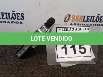 LOTE 115 - 01 GRAVADOR DE ÁUDIO. (NO ESTADO) ATENÇÃO! FAZER A VISITAÇÃO ANTES DE ARREMATAR, NÃO SABEMOS SE FUNCIONA. LEILÃO NÃO TEM GARANTIA E NEM DEVOLUÇÃO, SUJEITO A POSSÍVEIS AVARIAS VISÍVEIS/OCULTAS E/OU AUSÊNCIA DE COMPONENTES.