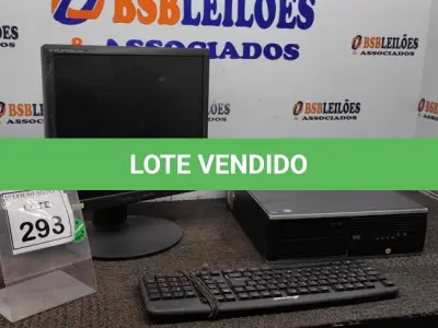 LOTE 293 - 01 COMPUTADOR. (NO ESTADO) ATENÇÃO! FAZER A VISITAÇÃO ANTES DE ARREMATAR, NÃO SABEMOS SE FUNCIONA, LEILÃO NÃO TEM GARANTIA E NEM DEVOLUÇÃO, SUJEITO A POSSÍVEIS AVARIAS VISÍVEIS/OCULTAS E/OU AUSÊNCIA DE COMPONENTES.