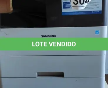 LOTE 304 - 01 IMPRESSORA MULTIFUNCIONAL MODELO M5360RX MARCA SAMSUNG. (NO ESTADO) ATENÇÃO! FAZER A VISITAÇÃO ANTES DE ARREMATAR, NÃO SABEMOS SE FUNCIONA, LEILÃO NÃO TEM GARANTIA E NEM DEVOLUÇÃO, SUJEITO A POSSÍVEIS AVARIAS VISÍVEIS/OCULTAS E/OU AUSÊNCIA DE COMPONENTES.