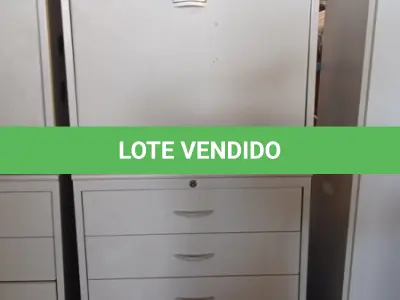 LOTE 192 - 02 ARMÁRIOS BAIXO COM 03 GAVETAS. (NO ESTADO) ATENÇÃO! FAZER A VISITAÇÃO ANTES DE ARREMATAR, NÃO SABEMOS SE FUNCIONA. LEILÃO NÃO TEM GARANTIA E NEM DEVOLUÇÃO, SUJEITO A POSSÍVEIS AVARIAS VISÍVEIS/OCULTAS E/OU AUSÊNCIA DE COMPONENTES.
