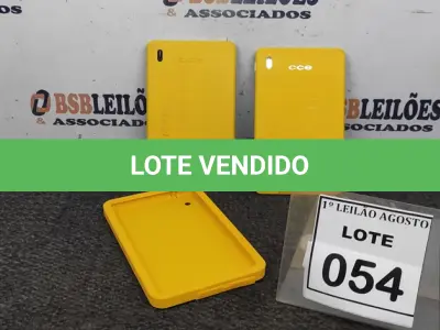 LOTE 054 - 02 TABLETS. (NO ESTADO) ATENÇÃO! FAZER A VISITAÇÃO ANTES DE ARREMATAR, NÃO SABEMOS SE FUNCIONA. LEILÃO NÃO TEM GARANTIA E NEM DEVOLUÇÃO, SUJEITO A POSSÍVEIS AVARIAS VISÍVEIS/OCULTAS E/OU AUSÊNCIA DE COMPONENTES.