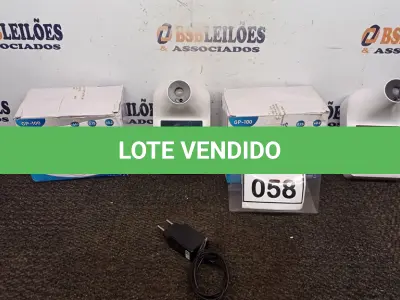LOTE 058 - 02 TERMÔMETROS DIGITAIS INFRAVERMELHO. (NO ESTADO) ATENÇÃO! FAZER A VISITAÇÃO ANTES DE ARREMATAR, NÃO SABEMOS SE FUNCIONA. LEILÃO NÃO TEM GARANTIA E NEM DEVOLUÇÃO, SUJEITO A POSSÍVEIS AVARIAS VISÍVEIS/OCULTAS E/OU AUSÊNCIA DE COMPONENTES.