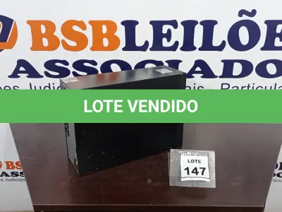 LOTE 147 - 01 NOBREAK MARCA SMS. (NO ESTADO) ATENÇÃO! FAZER A VISITAÇÃO ANTES DE ARREMATAR, NÃO SABEMOS SE FUNCIONA. LEILÃO NÃO TEM GARANTIA E NEM DEVOLUÇÃO, SUJEITO A POSSÍVEIS AVARIAS VISÍVEIS/OCULTAS E/OU AUSÊNCIA DE COMPONENTES.