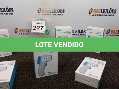 LOTE 227 - 06 TERMÔMETROS INFRAVERMELHO. (NO ESTADO) ATENÇÃO! FAZER A VISITAÇÃO ANTES DE ARREMATAR, NÃO SABEMOS SE FUNCIONA, LEILÃO NÃO TEM GARANTIA E NEM DEVOLUÇÃO, SUJEITO A POSSÍVEIS AVARIAS VISÍVEIS/OCULTAS E/OU AUSÊNCIA DE COMPONENTES.