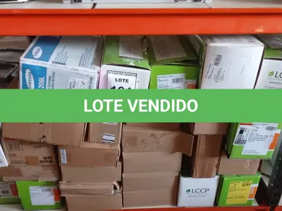 LOTE 164 - 01 LOTE COM GRANDE QUANTIDADE DE TONNER PARA IMPRESSORAS. (NO ESTADO) ATENÇÃO! FAZER A VISITAÇÃO ANTES DE ARREMATAR, NÃO SABEMOS SE FUNCIONA. LEILÃO NÃO TEM GARANTIA E NEM DEVOLUÇÃO, SUJEITO A POSSÍVEIS AVARIAS VISÍVEIS/OCULTAS E/OU AUSÊNCIA DE COMPONENTES.