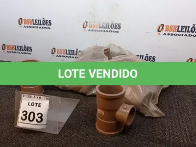 LOTE 303 - 10 TÊ-SOL 75-50 MARCA KRONA. (NO ESTADO) ATENÇÃO! FAZER A VISITAÇÃO ANTES DE ARREMATAR, NÃO SABEMOS SE FUNCIONA. LEILÃO NÃO TEM GARANTIA E NEM DEVOLUÇÃO, SUJEITO A POSSÍVEIS AVARIAS VISÍVEIS/OCULTAS E/OU AUSÊNCIA DE COMPONENTES.