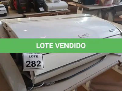 LOTE 282 - 01 EVAPORADORA MARCA CARRIER. (NO ESTADO) ATENÇÃO! FAZER A VISITAÇÃO ANTES DE ARREMATAR, NÃO SABEMOS SE FUNCIONA, LEILÃO NÃO TEM GARANTIA E NEM DEVOLUÇÃO, SUJEITO A POSSÍVEIS AVARIAS VISÍVEIS/OCULTAS E/OU AUSÊNCIA DE COMPONENTES.