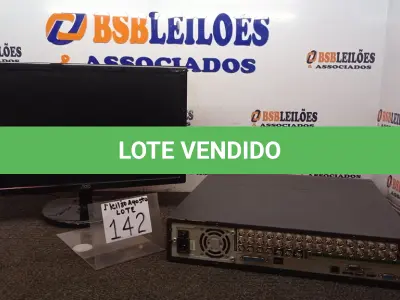 LOTE 142 - 01 MONITOR MARCA AOC E 01 DVR INTELBRAS VD 16M 480 16 CANAIS. (NO ESTADO) ATENÇÃO! FAZER A VISITAÇÃO ANTES DE ARREMATAR, NÃO SABEMOS SE FUNCIONA. LEILÃO NÃO TEM GARANTIA E NEM DEVOLUÇÃO, SUJEITO A POSSÍVEIS AVARIAS VISÍVEIS/OCULTAS E/OU AUSÊNCIA DE COMPONENTES.