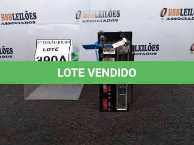 LOTE 390 - 01 MINI PC DDR4 COM MEMÓRIAS E PROCESSADOR. (NO ESTADO) ATENÇÃO! FAZER A VISITAÇÃO ANTES DE ARREMATAR, NÃO SABEMOS SE FUNCIONA, LEILÃO NÃO TEM GARANTIA E NEM DEVOLUÇÃO, SUJEITO A POSSÍVEIS AVARIAS VISÍVEIS/OCULTAS E/OU AUSÊNCIA DE COMPONENTES.