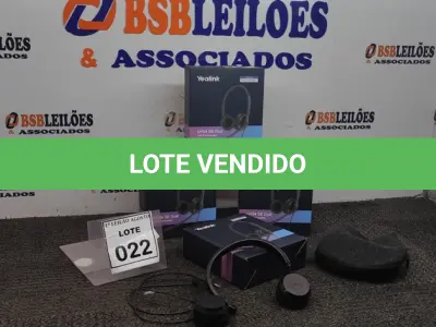 LOTE 022 - 04 HEADSET COM MICROFONE MARCA YEALINK. (NO ESTADO) ATENÇÃO! FAZER A VISITAÇÃO ANTES DE ARREMATAR, NÃO SABEMOS SE FUNCIONA. LEILÃO NÃO TEM GARANTIA E NEM DEVOLUÇÃO, SUJEITO A POSSÍVEIS AVARIAS VISÍVEIS/OCULTAS E/OU AUSÊNCIA DE COMPONENTES.