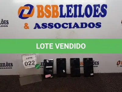 LOTE 022 - 04 SMARTPHONES MARCA POSITIVO. (NO ESTADO) ATENÇÃO! FAZER A VISITAÇÃO ANTES DE ARREMATAR, NÃO SABEMOS SE FUNCIONA, LEILÃO NÃO TEM GARANTIA E NEM DEVOLUÇÃO, SUJEITO A POSSÍVEIS AVARIAS VISÍVEIS/OCULTAS E/OU AUSÊNCIA DE COMPONENTES.