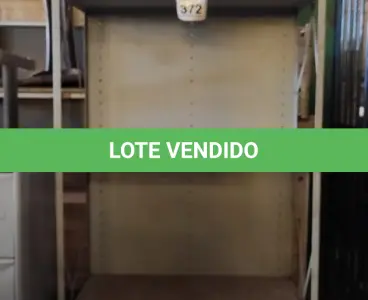 LOTE 372 - 01 ESTANTE DE AÇO COM 04 PRATELEIRAS DE 2.42X0.93. (NO ESTADO) ATENÇÃO! FAZER A VISITAÇÃO ANTES DE ARREMATAR, NÃO SABEMOS SE FUNCIONA, LEILÃO NÃO TEM GARANTIA E NEM DEVOLUÇÃO, SUJEITO A POSSÍVEIS AVARIAS VISÍVEIS/OCULTAS E/OU AUSÊNCIA DE COMPONENTES.