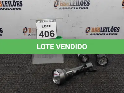 LOTE 406 - 03 LANTERNAS. (NO ESTADO) ATENÇÃO! FAZER A VISITAÇÃO ANTES DE ARREMATAR, NÃO SABEMOS SE FUNCIONA, LEILÃO NÃO TEM GARANTIA E NEM DEVOLUÇÃO, SUJEITO A POSSÍVEIS AVARIAS VISÍVEIS/OCULTAS E/OU AUSÊNCIA DE COMPONENTES.