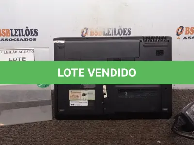 LOTE 044 - 01 NOTEBOOK COM FONTE MARCA HP CAIXA. (NO ESTADO) ATENÇÃO! FAZER A VISITAÇÃO ANTES DE ARREMATAR, NÃO SABEMOS SE FUNCIONA, LEILÃO NÃO TEM GARANTIA E NEM DEVOLUÇÃO, SUJEITO A POSSÍVEIS AVARIAS VISÍVEIS/OCULTAS E/OU AUSÊNCIA DE COMPONENTES.