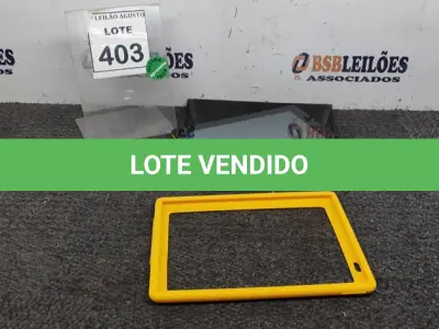 LOTE 403 - 01 TABLET MARCA POSITIVO COM CASE. (NO ESTADO) ATENÇÃO! FAZER A VISITAÇÃO ANTES DE ARREMATAR, NÃO SABEMOS SE FUNCIONA, LEILÃO NÃO TEM GARANTIA E NEM DEVOLUÇÃO, SUJEITO A POSSÍVEIS AVARIAS VISÍVEIS/OCULTAS E/OU AUSÊNCIA DE COMPONENTES.