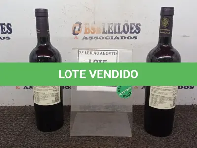 LOTE 034 - 02 GARRAFAS DE VINHO MALBEC SAFRA 2020 ARGENTINO 750ML MARCA LOTE 44. (NO ESTADO) ATENÇÃO! FAZER A VISITAÇÃO ANTES DE ARREMATAR, NÃO SABEMOS SE FUNCIONA, LEILÃO NÃO TEM GARANTIA E NEM DEVOLUÇÃO, SUJEITO A POSSÍVEIS AVARIAS VISÍVEIS/OCULTAS E/OU AUSÊNCIA DE COMPONENTES.