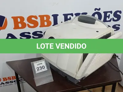 LOTE 230 - 01 AR CONDICIONADO PORTÁTIL 13000 BTU OLIMPIA SPLENDID. (NO ESTADO) ATENÇÃO! FAZER A VISITAÇÃO ANTES DE ARREMATAR, NÃO SABEMOS SE FUNCIONA, LEILÃO NÃO TEM GARANTIA E NEM DEVOLUÇÃO, SUJEITO A POSSÍVEIS AVARIAS VISÍVEIS/OCULTAS E/OU AUSÊNCIA DE COMPONENTES.