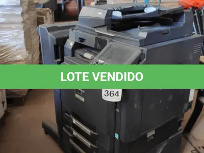 LOTE 364 - 01 COPIADORA TASKALFA 4501I MARCA KYOCERA. (NO ESTADO) ATENÇÃO! FAZER A VISITAÇÃO ANTES DE ARREMATAR, NÃO SABEMOS SE FUNCIONA. LEILÃO NÃO TEM GARANTIA E NEM DEVOLUÇÃO, SUJEITO A POSSÍVEIS AVARIAS VISÍVEIS/OCULTAS E/OU AUSÊNCIA DE COMPONENTES.