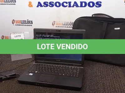 LOTE 032 - 01 NOTEBOOK COM FONTE E BOLSA MARCA POSITIVO. (NO ESTADO) ATENÇÃO! FAZER A VISITAÇÃO ANTES DE ARREMATAR, NÃO SABEMOS SE FUNCIONA, LEILÃO NÃO TEM GARANTIA E NEM DEVOLUÇÃO, SUJEITO A POSSÍVEIS AVARIAS VISÍVEIS/OCULTAS E/OU AUSÊNCIA DE COMPONENTES.