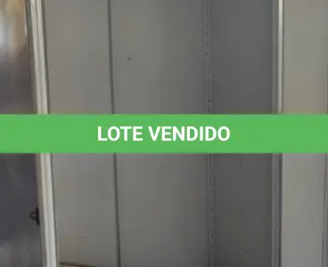 LOTE 368 - 01 ARMÁRIO ALTO DE ACO COM 02 PORTAS DE 1.97X1.20 (NO ESTADO) ATENÇÃO! FAZER A VISITAÇÃO ANTES DE ARREMATAR, NÃO SABEMOS SE FUNCIONA, LEILÃO NÃO TEM GARANTIA E NEM DEVOLUÇÃO, SUJEITO A POSSÍVEIS AVARIAS VISÍVEIS/OCULTAS E/OU AUSÊNCIA DE COMPONENTES.