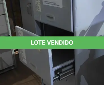 LOTE 334 - 01 ARQUIVO DE AÇO 04 GAVETAS. (NO ESTADO) ATENÇÃO! FAZER A VISITAÇÃO ANTES DE ARREMATAR, NÃO SABEMOS SE FUNCIONA, LEILÃO NÃO TEM GARANTIA E NEM DEVOLUÇÃO, SUJEITO A POSSÍVEIS AVARIAS VISÍVEIS/OCULTAS E/OU AUSÊNCIA DE COMPONENTES.