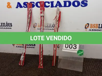 LOTE 003 - 01 LOTE COM VÁRIAS BROCAS DE PAREDE COM TAMANHOS DIVERSOS. (NO ESTADO) ATENÇÃO! FAZER A VISITAÇÃO ANTES DE ARREMATAR, NÃO SABEMOS SE FUNCIONA, LEILÃO NÃO TEM GARANTIA E NEM DEVOLUÇÃO, SUJEITO A POSSÍVEIS AVARIAS VISÍVEIS/OCULTAS E/OU AUSÊNCIA DE COMPONENTES.