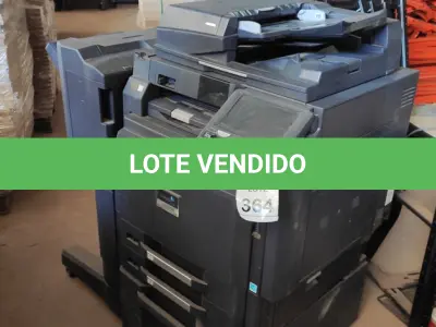 LOTE 364 - 01 COPIADORA TASKALFA 4501I MARCA KYOCERA. (NO ESTADO) ATENÇÃO! FAZER A VISITAÇÃO ANTES DE ARREMATAR, NÃO SABEMOS SE FUNCIONA. LEILÃO NÃO TEM GARANTIA E NEM DEVOLUÇÃO, SUJEITO A POSSÍVEIS AVARIAS VISÍVEIS/OCULTAS E/OU AUSÊNCIA DE COMPONENTES.
