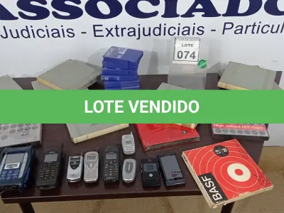 LOTE 074 - 01 LOTE COM DIVERSAS FITAS DE ROLO. (NO ESTADO) ATENÇÃO! FAZER A VISITAÇÃO ANTES DE ARREMATAR, NÃO SABEMOS SE FUNCIONA, LEILÃO NÃO TEM GARANTIA E NEM DEVOLUÇÃO, SUJEITO A POSSÍVEIS AVARIAS VISÍVEIS/OCULTAS E/OU AUSÊNCIA DE COMPONENTES.