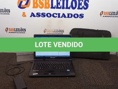 LOTE 047 - 01 NOTEBOOK COM FONTE E BOLSA MARCA ITAUTEC. (NO ESTADO) ATENÇÃO! FAZER A VISITAÇÃO ANTES DE ARREMATAR, NÃO SABEMOS SE FUNCIONA, LEILÃO NÃO TEM GARANTIA E NEM DEVOLUÇÃO, SUJEITO A POSSÍVEIS AVARIAS VISÍVEIS/OCULTAS E/OU AUSÊNCIA DE COMPONENTES.
