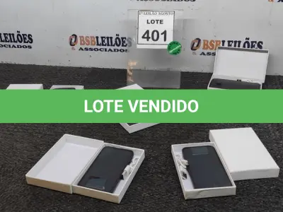 LOTE 401 - 05 BATERIAS EXTERNAS. (NO ESTADO) ATENÇÃO! FAZER A VISITAÇÃO ANTES DE ARREMATAR, NÃO SABEMOS SE FUNCIONA. LEILÃO NÃO TEM GARANTIA E NEM DEVOLUÇÃO, SUJEITO A POSSÍVEIS AVARIAS VISÍVEIS/OCULTAS E/OU AUSÊNCIA DE COMPONENTES.