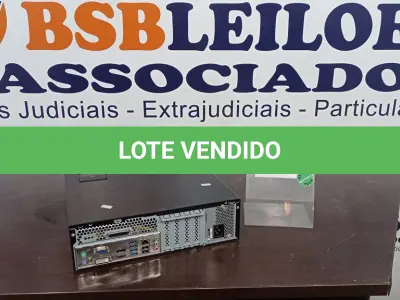 LOTE 098 - 01 CPU MARCA POSITIVO COM 8GB MEMÓRIA COM SSD E HD. (NO ESTADO) ATENÇÃO! FAZER A VISITAÇÃO ANTES DE ARREMATAR, NÃO SABEMOS SE FUNCIONA, LEILÃO NÃO TEM GARANTIA E NEM DEVOLUÇÃO, SUJEITO A POSSÍVEIS AVARIAS VISÍVEIS/OCULTAS E/OU AUSÊNCIA DE COMPONENTES.