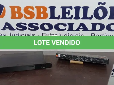 LOTE 023 - 01 CSM32 JBL E 01 DVR. (NO ESTADO) ATENÇÃO! FAZER A VISITAÇÃO ANTES DE ARREMATAR, NÃO SABEMOS SE FUNCIONA, LEILÃO NÃO TEM GARANTIA E NEM DEVOLUÇÃO, SUJEITO A POSSÍVEIS AVARIAS VISÍVEIS/OCULTAS E/OU AUSÊNCIA DE COMPONENTES.