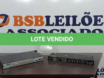 LOTE 023 - 01 CSM32 JBL E 01 DVR. (NO ESTADO) ATENÇÃO! FAZER A VISITAÇÃO ANTES DE ARREMATAR, NÃO SABEMOS SE FUNCIONA, LEILÃO NÃO TEM GARANTIA E NEM DEVOLUÇÃO, SUJEITO A POSSÍVEIS AVARIAS VISÍVEIS/OCULTAS E/OU AUSÊNCIA DE COMPONENTES.