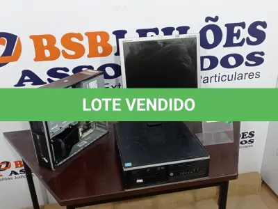 LOTE 059 - 01 MONITOR MARCA SAMSUNG E 02 CPU’S. (NO ESTADO) ATENÇÃO! FAZER A VISITAÇÃO ANTES DE ARREMATAR, NÃO SABEMOS SE FUNCIONA, LEILÃO NÃO TEM GARANTIA E NEM DEVOLUÇÃO, SUJEITO A POSSÍVEIS AVARIAS VISÍVEIS/OCULTAS E/OU AUSÊNCIA DE COMPONENTES.